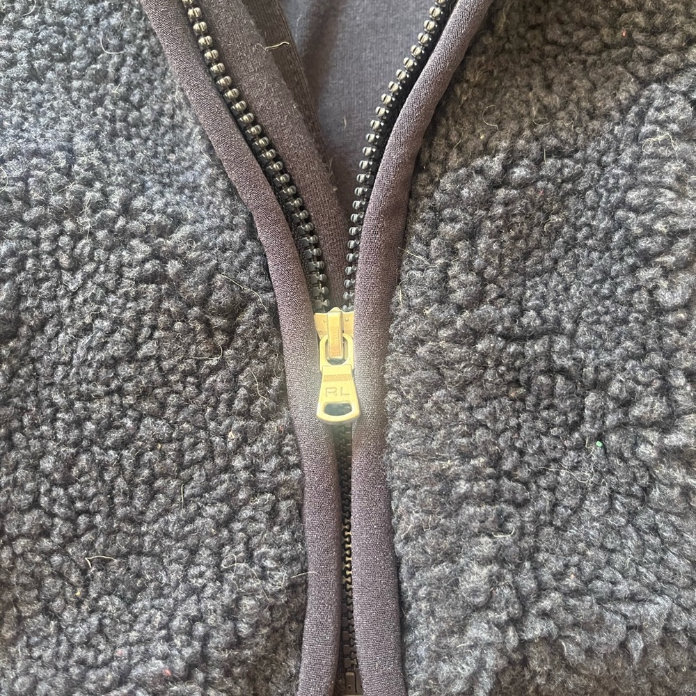 Ralph Lauren bear ear fleece jacket - Picture 4 of 5